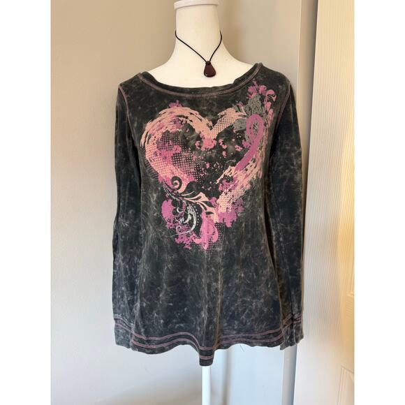 ONE WORLD Tops - Y2K One World Long Sleeve Top Size M